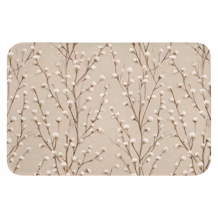 Katoen - Natuur - Taupe Badmat klein 997 -3d
