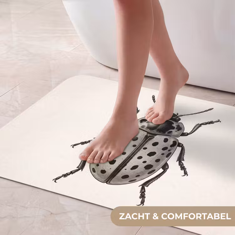 Kever - Insect - Vintage Badmat middel -USP_ZachtNL