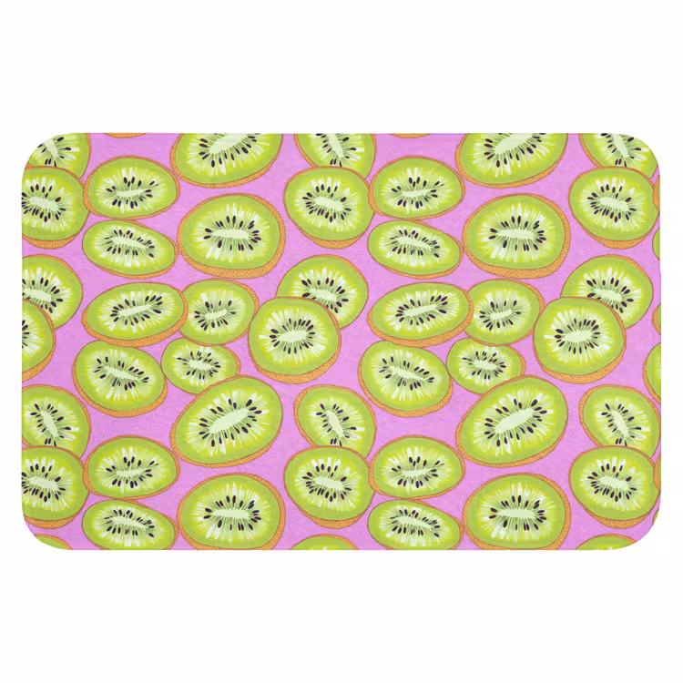Kiwi - Speels - Groen Badmat klein 997 -3d