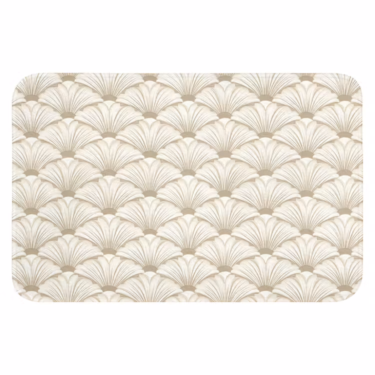 Klassiek - Art - Beige Badmat klein 997 -3d