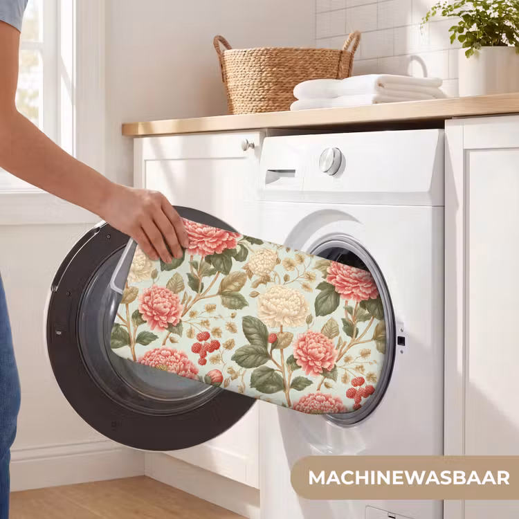 Klassiek - Botanisch - Veelkleurig Badmat klein 997 -USP_WasbaarNL