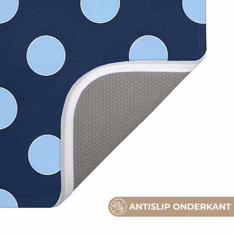 Klassiek - Dots - Blauw Badmat klein 997 -USP_AntislipNL
