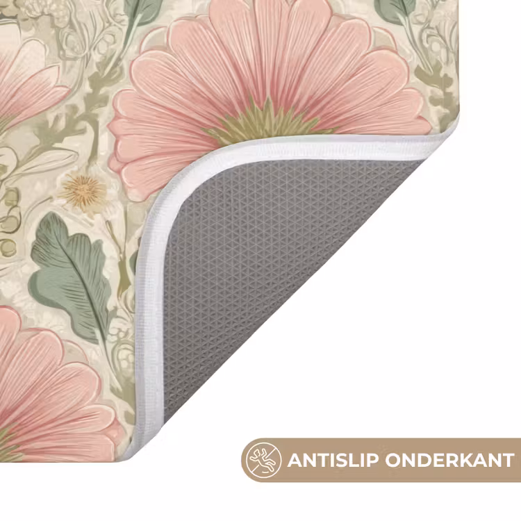 Klassiek - Patroon - Roze Badmat klein 997 -USP_AntislipNL