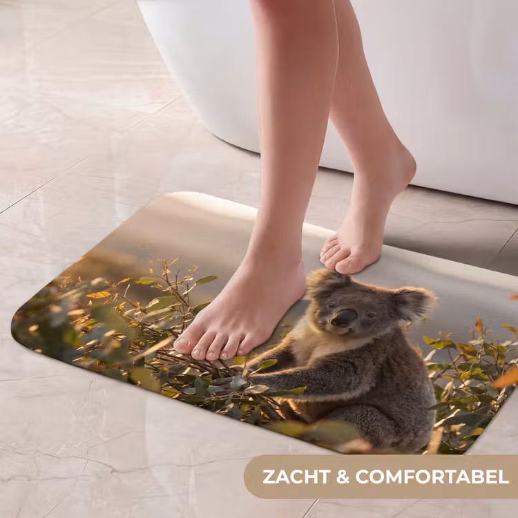 Koala - Bladeren - Ochtendlicht Badmat klein -USP_ZachtNL