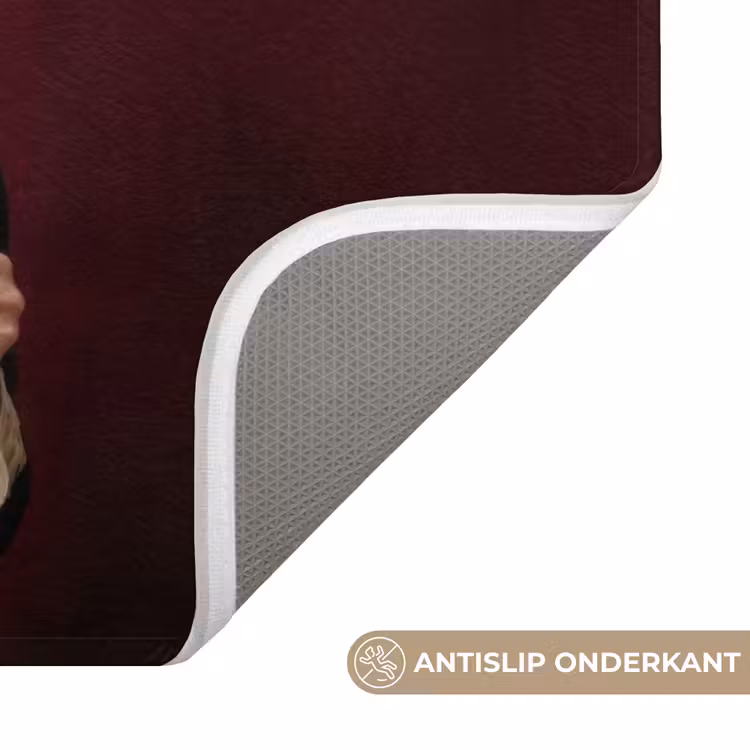 Koffie - Vrouw - Middelvinger Badmat klein -USP_AntislipNL