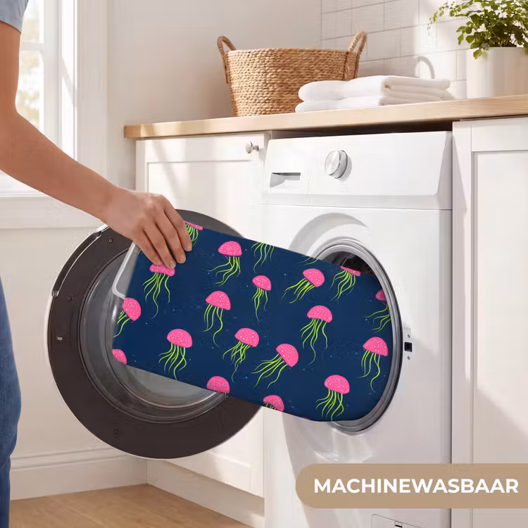Kwallen - Diepzee - Neon Badmat klein 997 -USP_WasbaarNL