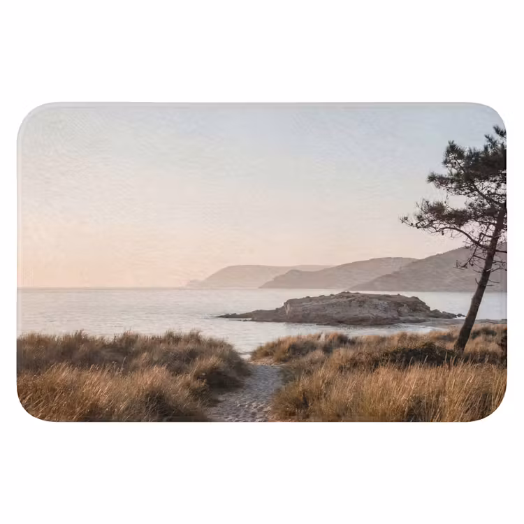 Landschap - Kust - Duinen Badmat klein -3d