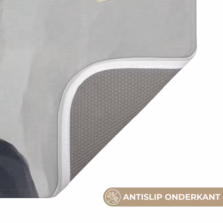 Lelies - Portret - Wit Badmat middel -USP_AntislipNL