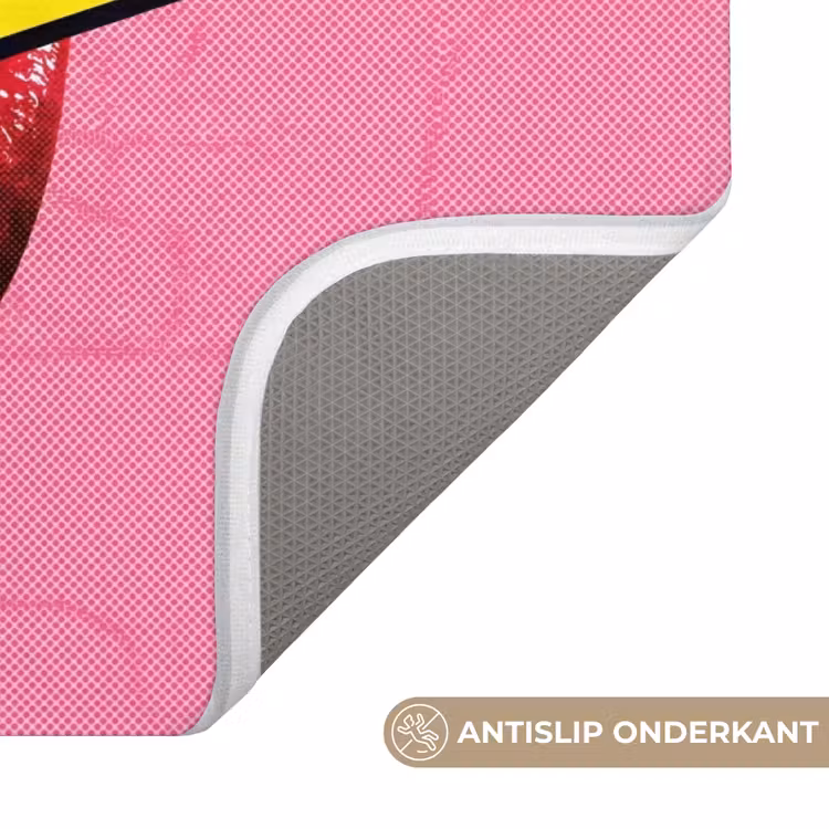 Lippen - Tekst - Kleurrijk Badmat klein -USP_AntislipNL