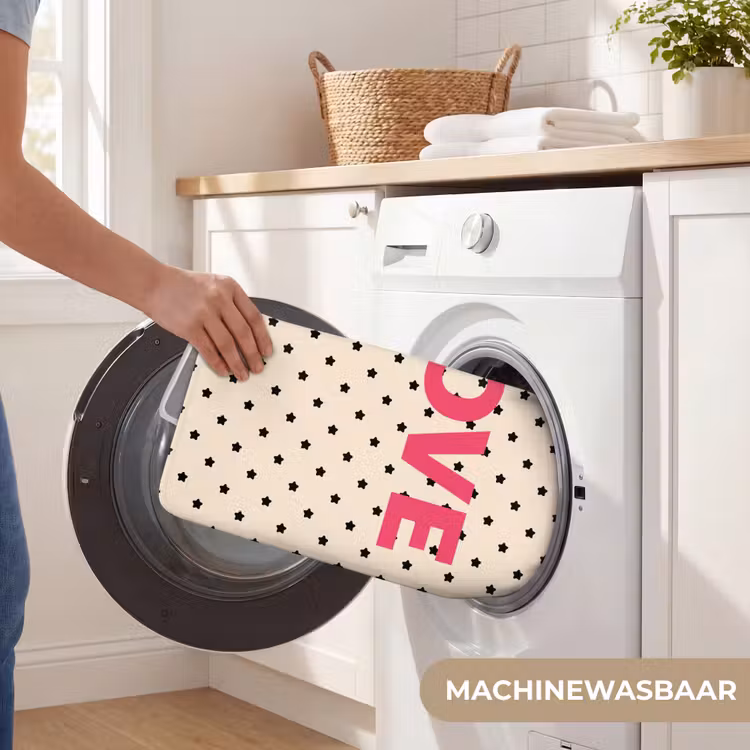 Love - Stippen - Roze Badmat klein -USP_WasbaarNL