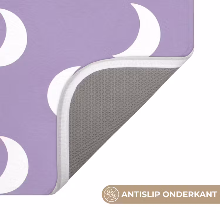 Manen - Patroon - Paars Badmat klein 997 -USP_AntislipNL