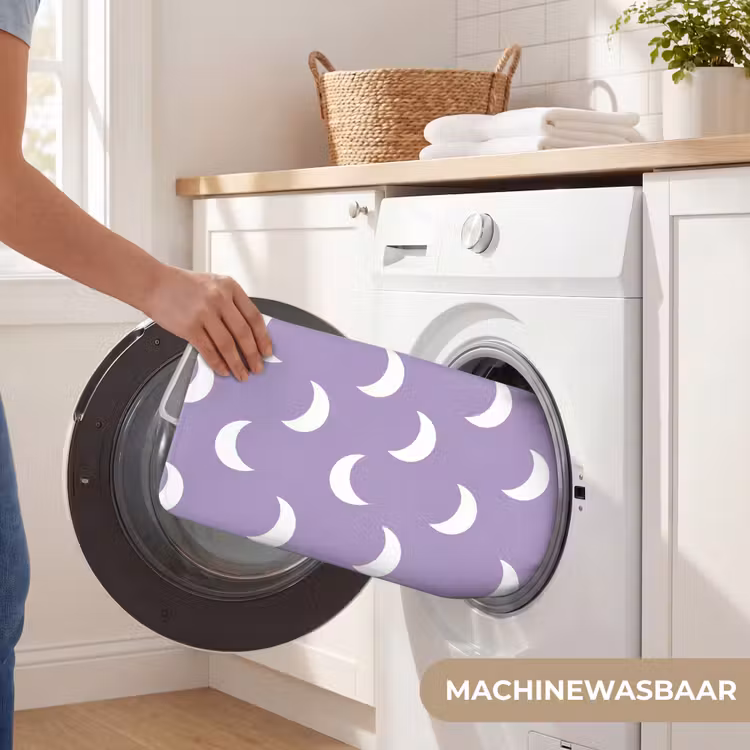 Manen - Patroon - Paars Badmat klein 997 -USP_WasbaarNL