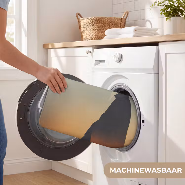 Minimalistisch - Silhouet - Oranje Badmat middel -USP_WasbaarNL
