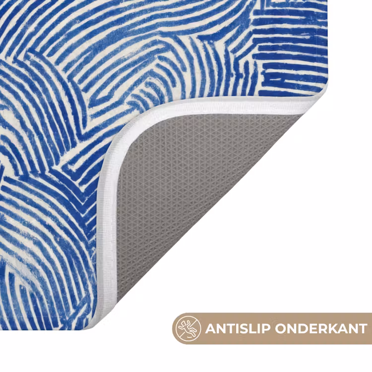 Modern - Abstract - Blauw Badmat klein 997 -USP_AntislipNL
