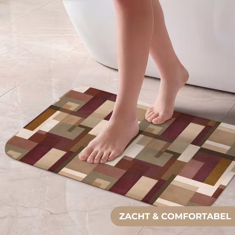 Modern - Geometrie - Kleurrijk Badmat klein 997 -USP_ZachtNL
