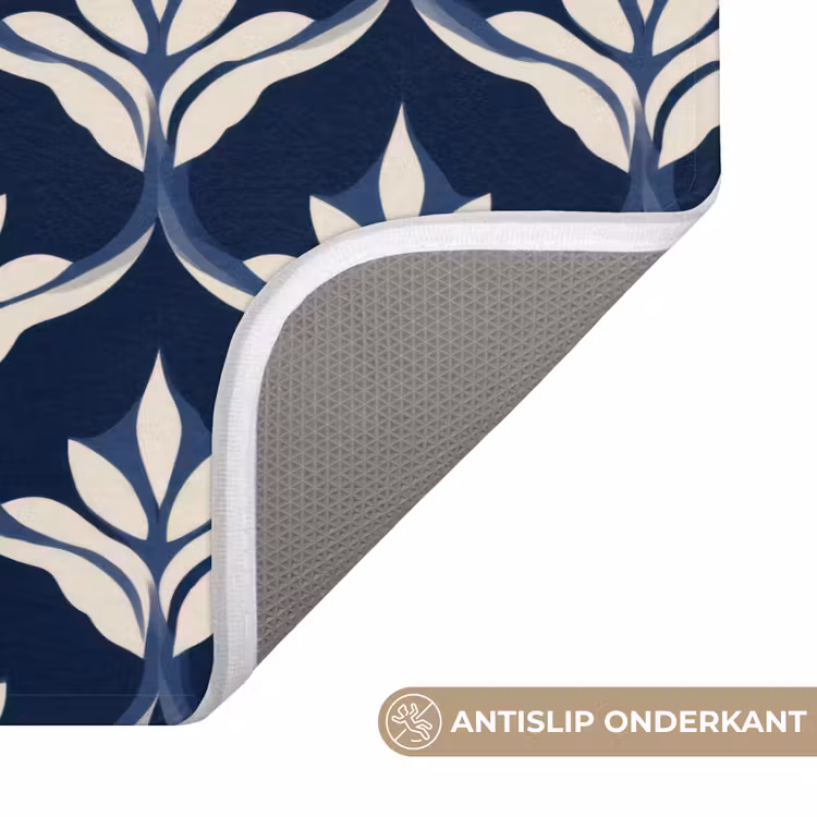 Modern - Ontwerp - Blauw Badmat klein 997 -USP_AntislipNL