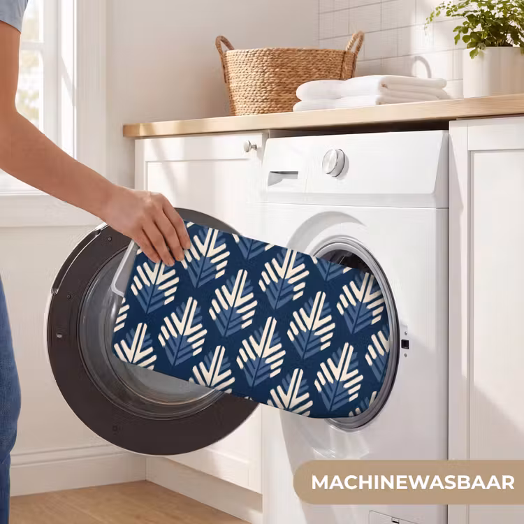 Modern - Patroon - Blauw Badmat klein 997 -USP_WasbaarNL