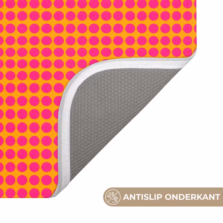 Modern - Stippen - Oranje Badmat klein 997 -USP_AntislipNL