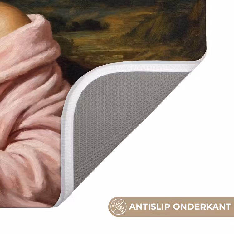 Mona - Klassiek - Roze Badmat klein -USP_AntislipNL
