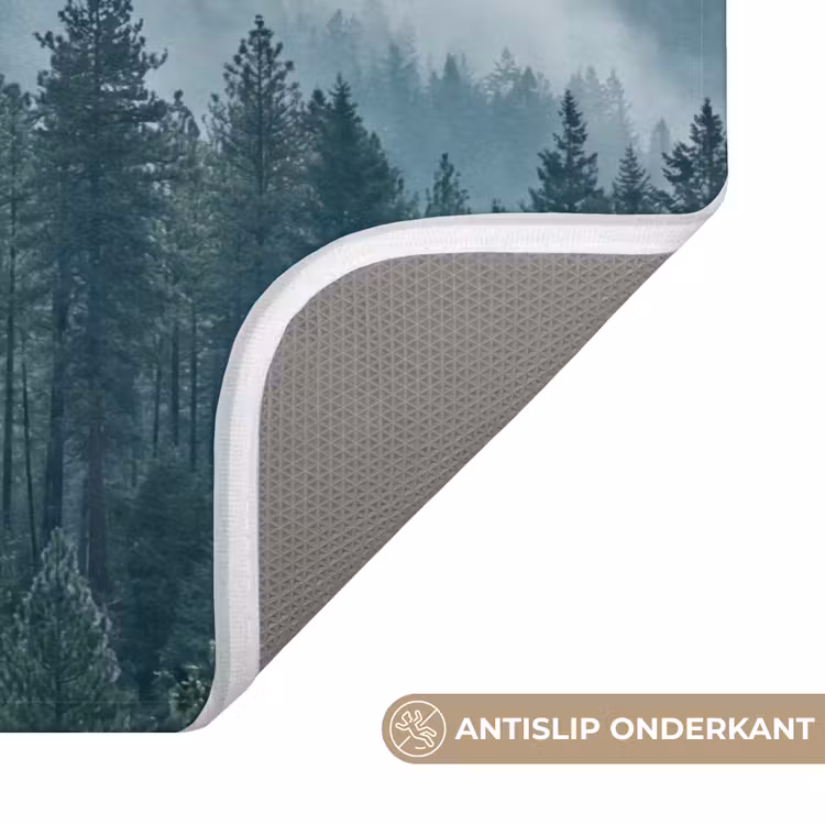Naaldwoud - Bergen - Mist Badmat klein -USP_AntislipNL