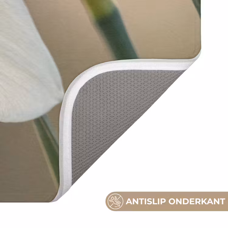 Narcis - Bloem - Minimalistisch Badmat klein -USP_AntislipNL