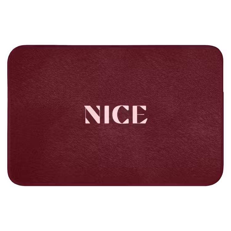 Nice - Bordeaux - Roze Badmat klein -3d