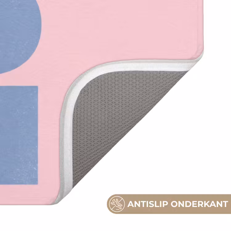 Nice - Paars - Roze Badmat klein -USP_AntislipNL