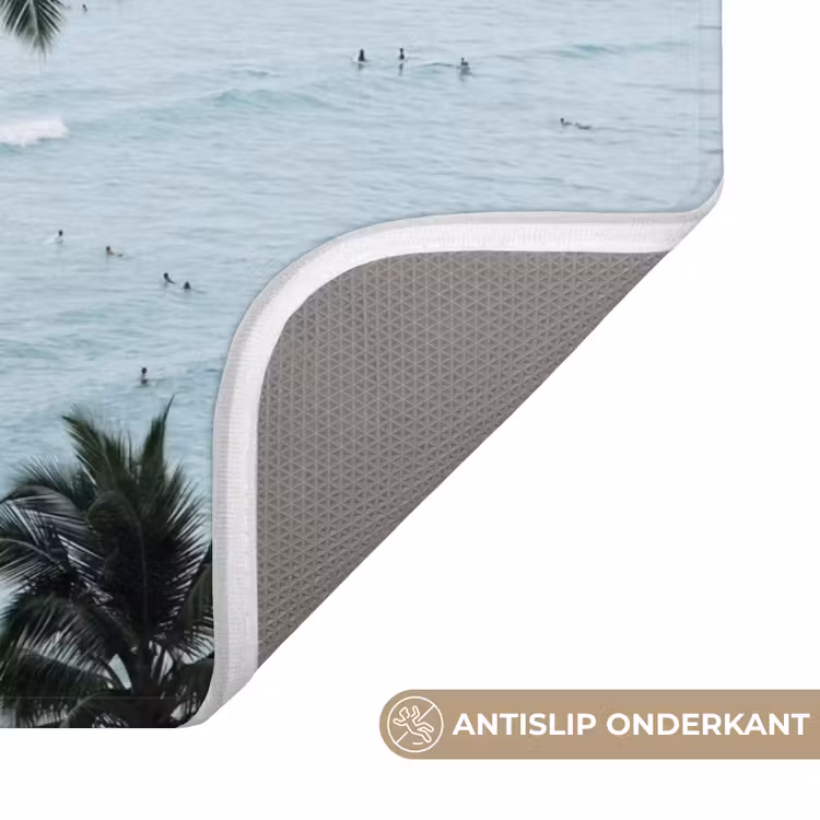 Oceaan - Palmbomen - Surfers Badmat klein -USP_AntislipNL
