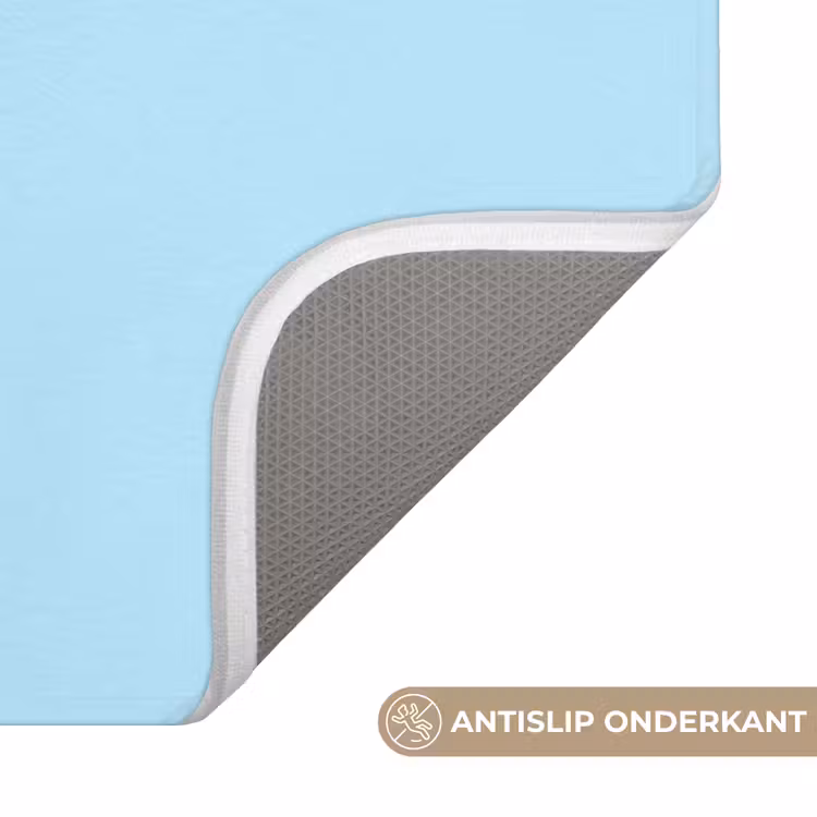 Oh ok - Blauw - Kleurrijk Badmat klein -USP_AntislipNL