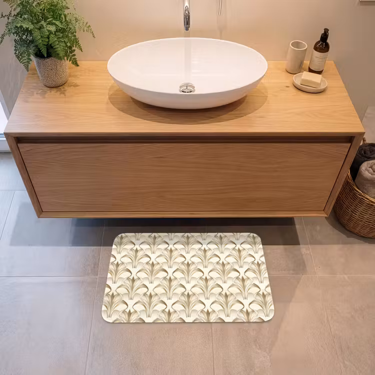 Ornament - Barok - Goud Badmat klein 997 -sfeer1
