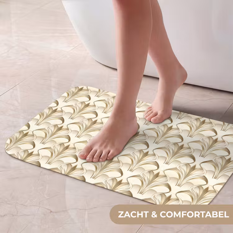 Ornament - Barok - Goud Badmat klein 997 -USP_ZachtNL