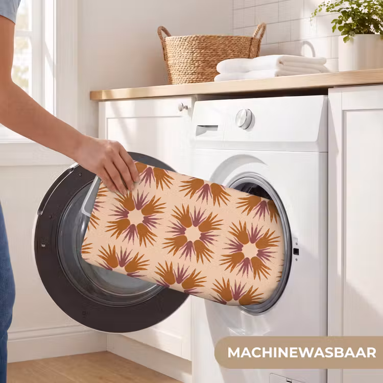 Ornament - Patroon - Oker Badmat klein 997 -USP_WasbaarNL