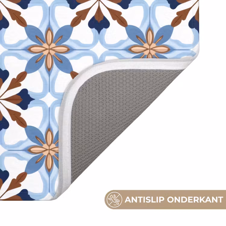 Ornament - Tegel - Kleurrijk Badmat klein 997 -USP_AntislipNL