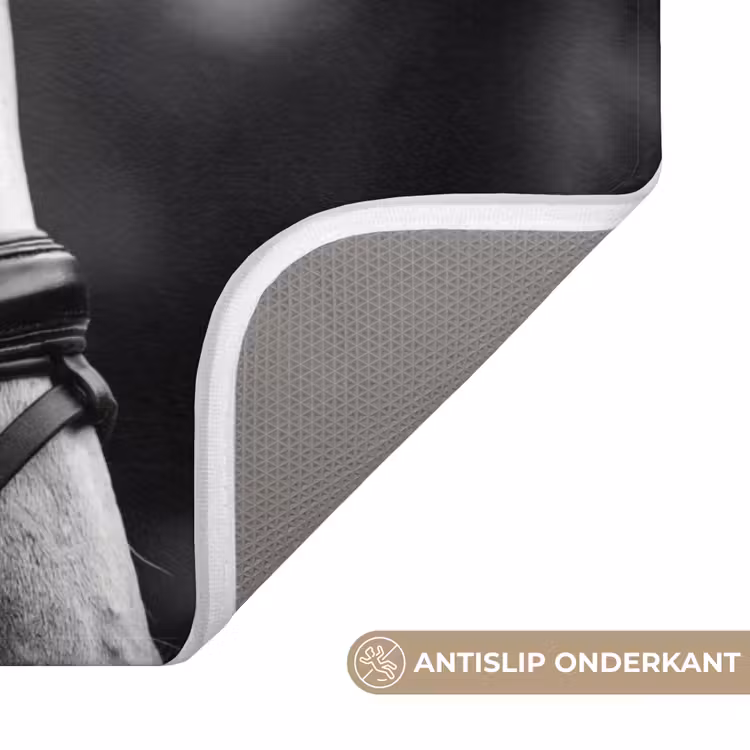 Paard - Schimmel - Portret Badmat klein -USP_AntislipNL