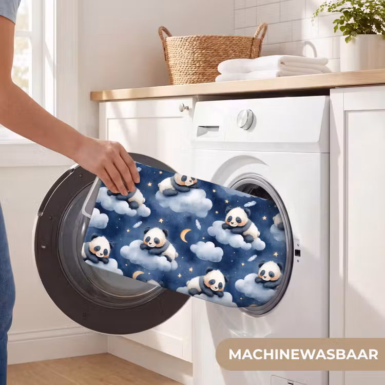 Panda's - Slapen - Blauw Badmat klein 997 -USP_WasbaarNL