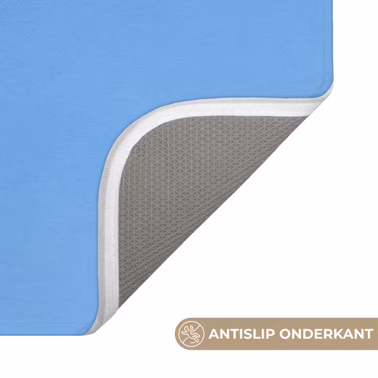 Papagaai - Vliegen - Blauw - Geel Badmat klein -USP_AntislipNL