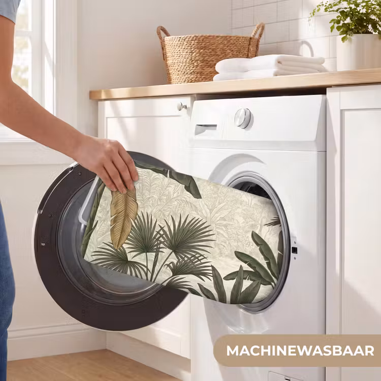Papagaaien - Jungle - Tropisch - Green Badmat middel -USP_WasbaarNL