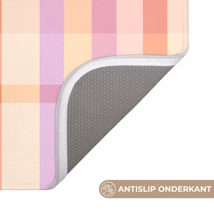 Pastel - uitpatroon - Geometrisch Badmat klein 997 -USP_AntislipNL