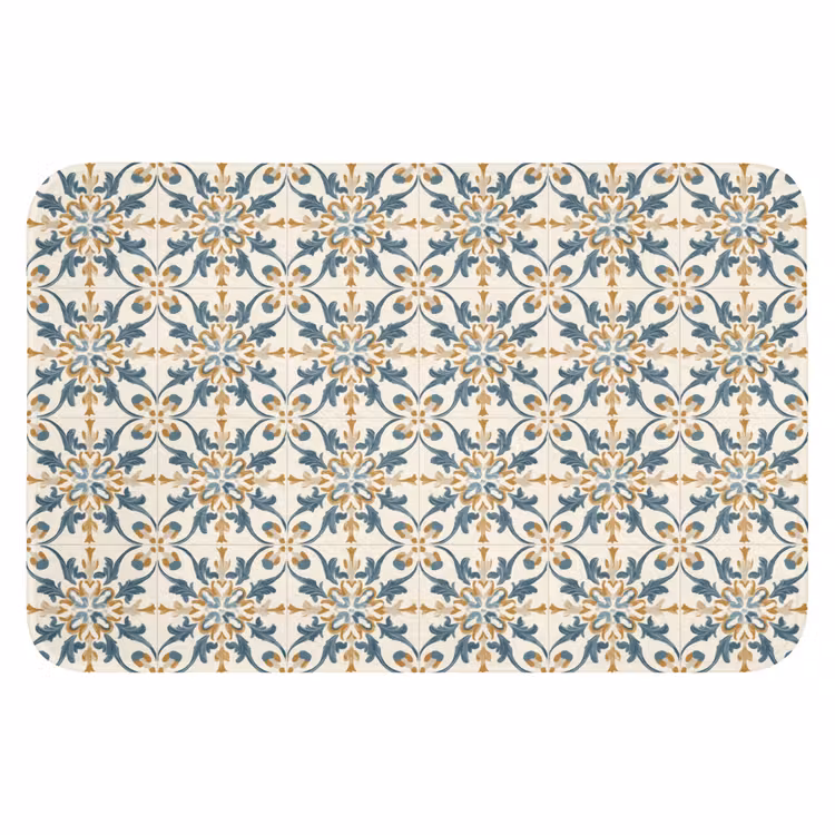 Patroon - Klassiek - Kleurrijk Badmat klein 997 -3d
