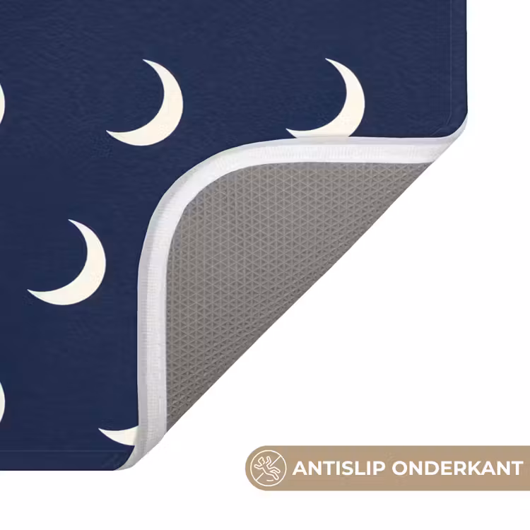 Patroon - Manen - Blauw Badmat klein 997 -USP_AntislipNL