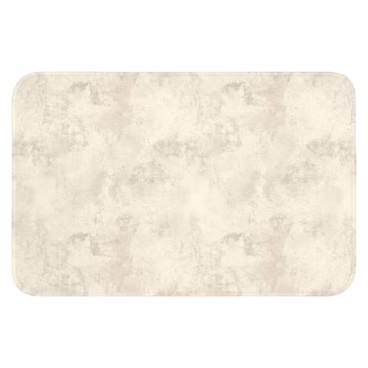 Patroon - Organisch - Beige Badmat klein 997 -3d