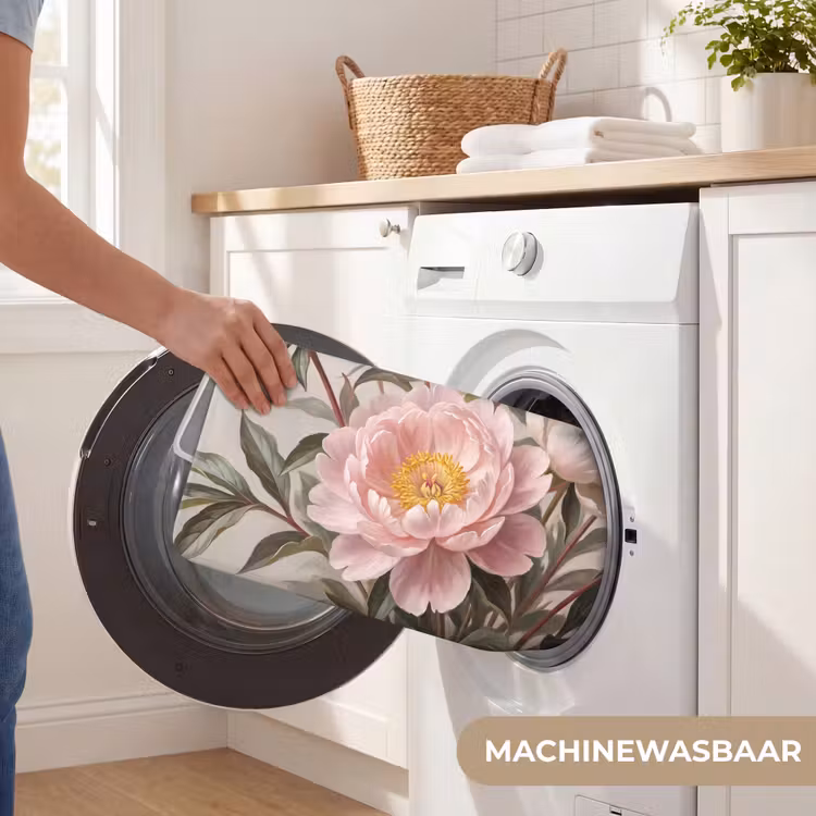 Pioenrozen - Boeket - Roze Badmat klein -USP_WasbaarNL