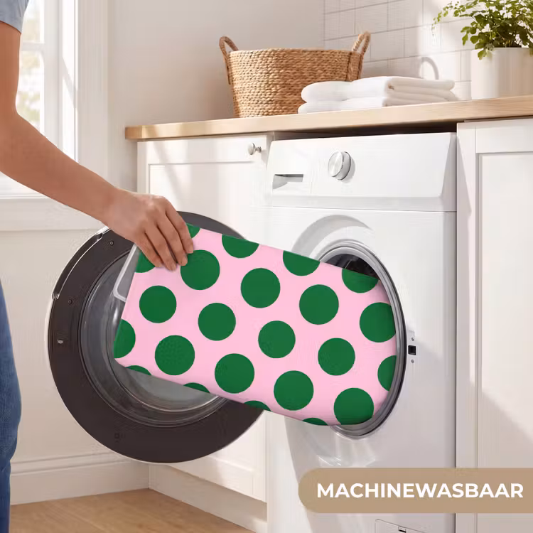Polkadots - Patroon - Groen Badmat klein 997 -USP_WasbaarNL