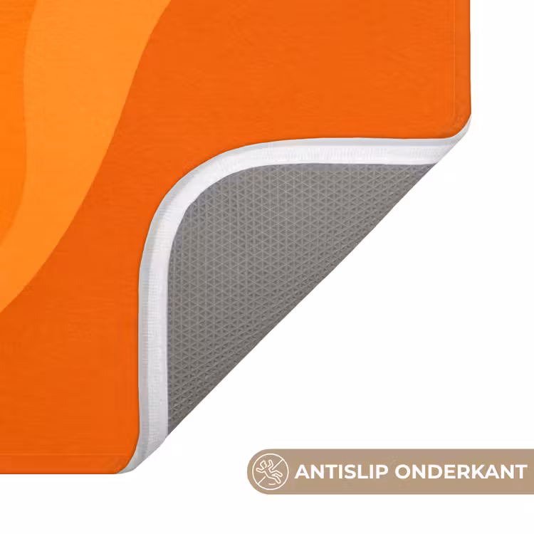 Retro - Waves - Kleurrijk Badmat klein -USP_AntislipNL