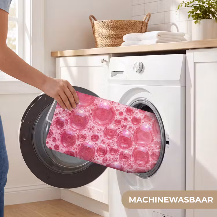 Roze - Schuim - Bubbels Badmat klein -USP_WasbaarNL