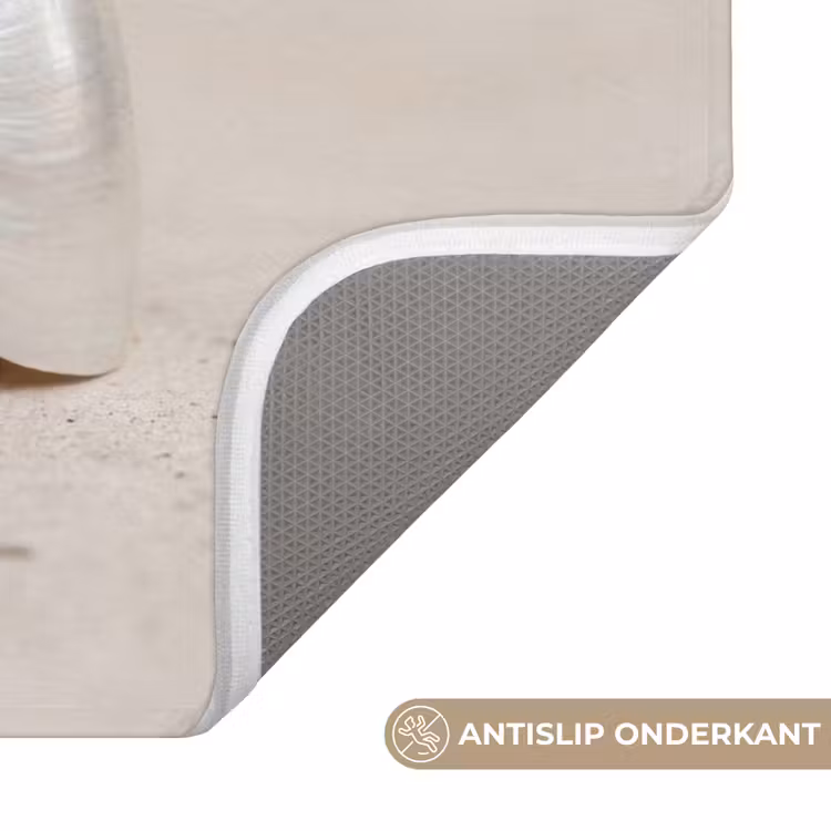 Schelp - Spiraal - Beige Badmat klein -USP_AntislipNL