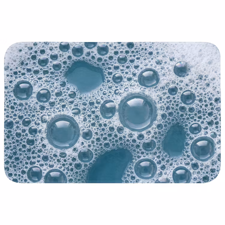Schuim - Water - Textuur Badmat klein -3d