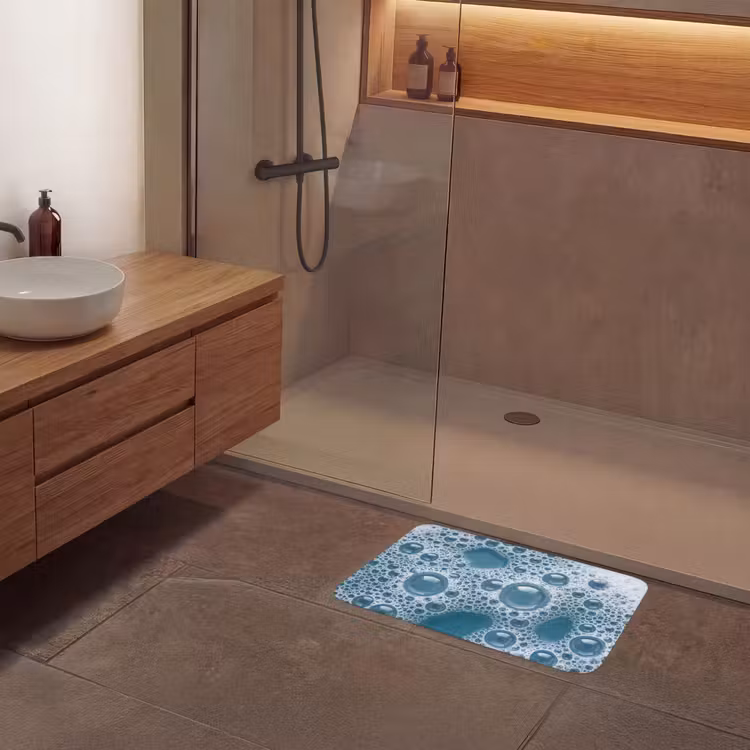 Schuim - Water - Textuur Badmat klein -sfeer2