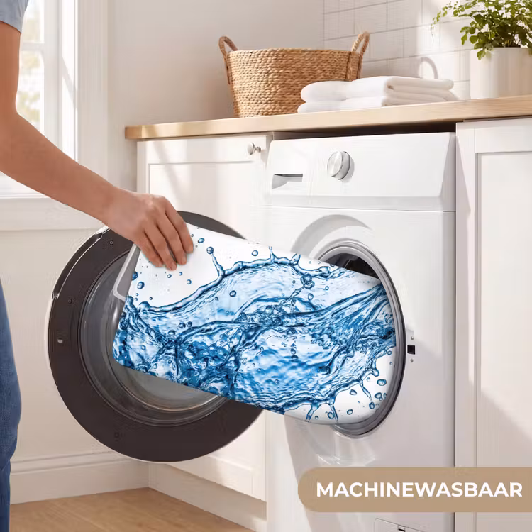 Spash - Water - Blauw Badmat klein -USP_WasbaarNL