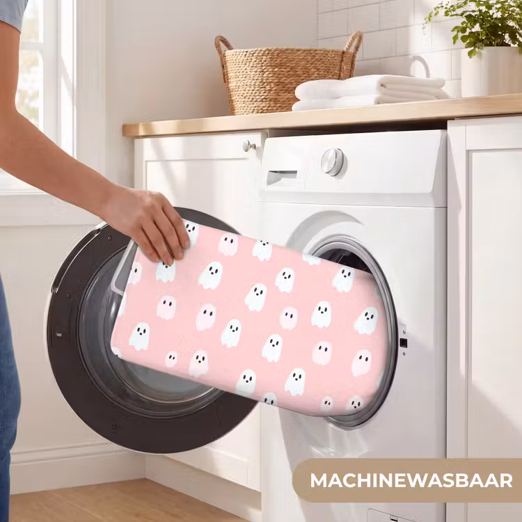 Spookjes - Patroon - Roze Badmat klein 997 -USP_WasbaarNL